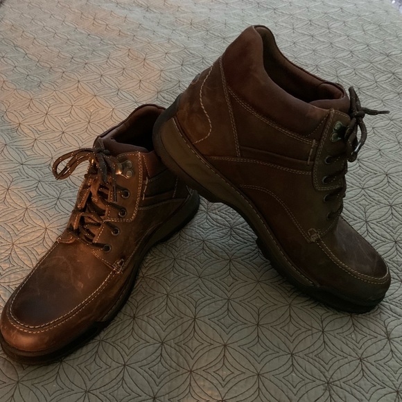 NWOT Johnson & Murphy XC4 System Waterproof Sheepskin Chukka Boots - Size 11 M - Picture 2 of 5